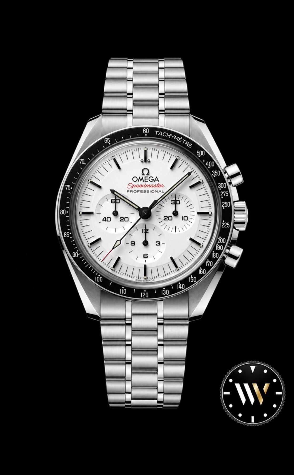 Omega Speedmaster Moonwatch White